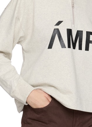  - ÁMR DE SAÍSON - Logo Quarter Zip Sweatshirt