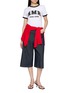 Figure View - Click To Enlarge - ÁMR DE SAÍSON - Hong Kong Cotton Ringer T-shirt