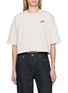 ÁMR DE SAÍSON AMR Boxy Cropped Terry Cotton T-shirt