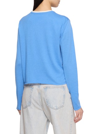 Back View - Click To Enlarge - ÁMR DE SAÍSON - Essential Cashmere Cardigan