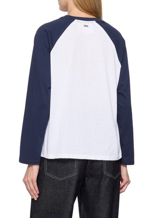 Back View - Click To Enlarge - ÁMR DE SAÍSON - Raglan Long Sleeve T-shirt