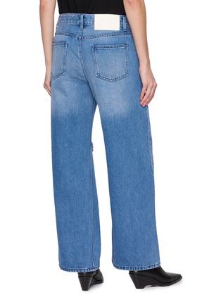 Back View - Click To Enlarge - ÁMR DE SAÍSON - 90s Relaxed Distressed Denim Jeans