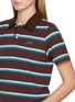  - ÁMR DE SAÍSON - Striped Polo Shirt