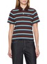 ÁMR DE SAÍSON Striped Polo Shirt