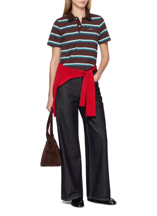 Figure View - Click To Enlarge - ÁMR DE SAÍSON - Striped Polo Shirt