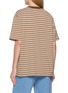 Back View - Click To Enlarge - ÁMR DE SAÍSON - Striped Relaxed T-shirt