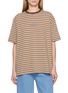 ÁMR DE SAÍSON Striped Relaxed T-shirt
