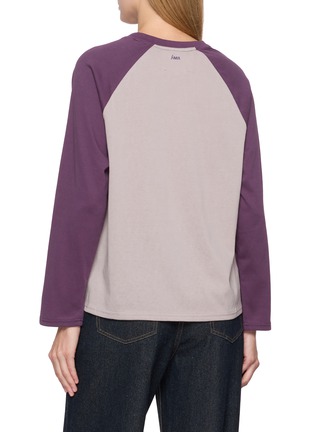 Back View - Click To Enlarge - ÁMR DE SAÍSON - Raglan Long Sleeve T-shirt