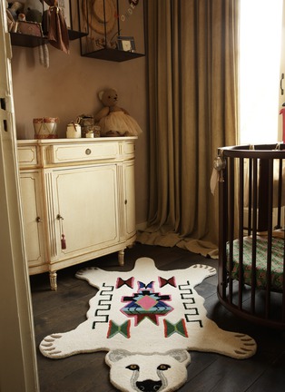  - DOING GOODS - Kasbah Large Polar Bear Wool Rug