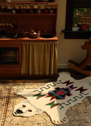  - DOING GOODS - Kasbah Large Polar Bear Wool Rug