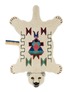 DOING GOODS Kasbah Large Polar Bear Wool Rug