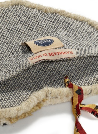 Detail View - Click To Enlarge - DOING GOODS - Loony Leopard Wool Gift Hanger
