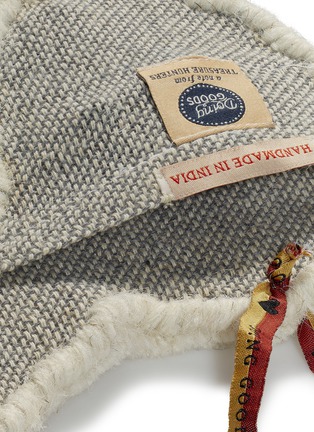 Detail View - Click To Enlarge - DOING GOODS - Woolly Lamb Wool Gift Hanger