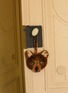 Detail View - Click To Enlarge - DOING GOODS - Archie Check Bear Wool Gift Hanger