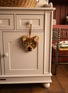  - DOING GOODS - Archie Check Bear Wool Gift Hanger