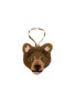 DOING GOODS Archie Check Bear Wool Gift Hanger