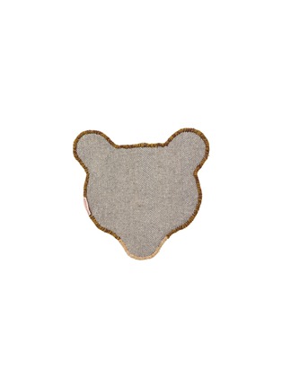 Detail View - Click To Enlarge - DOING GOODS - Archie Check Bear Head Rug