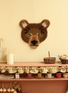  - DOING GOODS - Archie Check Bear Head Rug