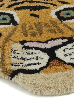 Detail View - Click To Enlarge - DOING GOODS - Cloudy Tiger Head Wool Rug