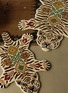 Detail View - Click To Enlarge - DOING GOODS - Small Jill Tiger Floral Wool Rug