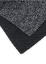Detail View - Click To Enlarge - LANE'S - Colour Block Merino Wool Cape