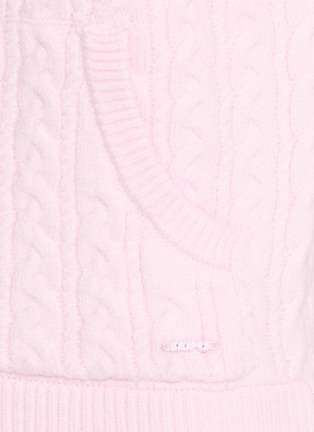  - SKIMS - Sweater Knit Cable Zip Up Hoodie