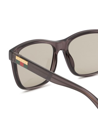 Detail View - Click To Enlarge - GUCCI - Acetate Square Sunglasses