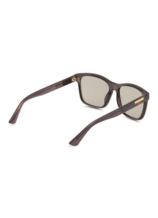 Figure View - Click To Enlarge - GUCCI - Acetate Square Sunglasses
