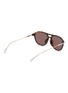 Figure View - Click To Enlarge - GUCCI - Acetate Aviator Sunglasses