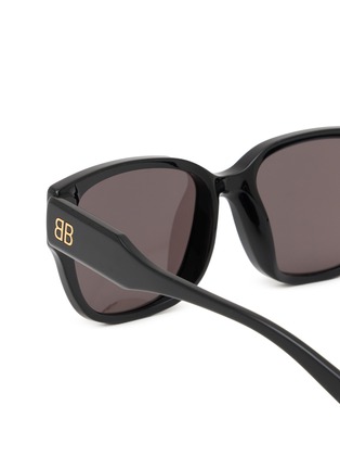 Detail View - Click To Enlarge - BALENCIAGA - Square Acetate Sunglasses
