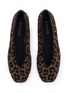 Detail View - Click To Enlarge - ROTHY'S - The ReVelvet™ Max Leopard Print Ballet Flats