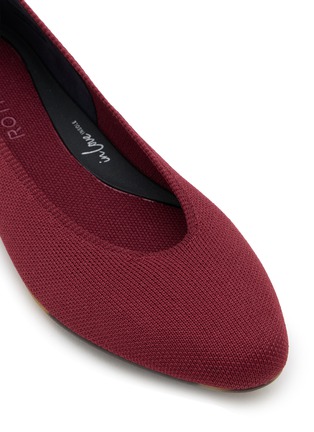 Detail View - Click To Enlarge - ROTHY'S - The Almond Knit Ballet Flats