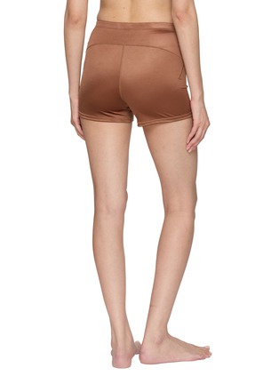 Back View - Click To Enlarge - NIKESKIMS - NikeSKIMS Satin Shine Drawcord 2" Shorts