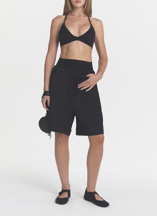 Detail View - Click To Enlarge - NIKESKIMS - NikeSKIMS Studio Stretch T-Back Triangle Bra