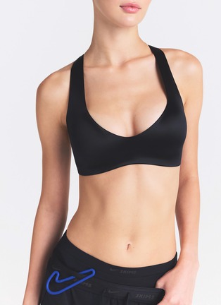 Detail View - Click To Enlarge - NIKESKIMS - NikeSKIMS Satin Shine Plunge T-Back Bra