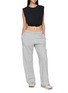 Back View - Click To Enlarge - NIKESKIMS - NikeSKIMS Performance Cotton Blend Crop Twist Tank