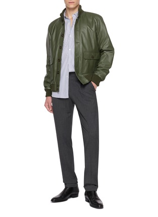 Figure View - Click To Enlarge - VALSTAR - Valstarino Leather Jacket