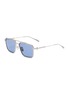 AKONI EYEWEAR Metal Telesto Square Sunglasses