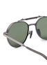 Detail View - Click To Enlarge - AKONI EYEWEAR - Acetate Metal Astrolis Aviator Sunglasses