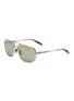 AKONI EYEWEAR Metal Pathfinder Aviator Sunglasses
