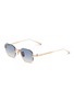 AKONI EYEWEAR Metal Juno - One Square Sunglasses
