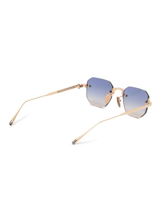 Figure View - Click To Enlarge - AKONI EYEWEAR - Metal Juno - One Square Sunglasses