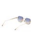 Figure View - Click To Enlarge - AKONI EYEWEAR - Metal Juno - One Square Sunglasses
