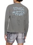 Back View - Click To Enlarge - SATISFY - MothTech™ Long Sleeve Scorpion Print T-Shirt