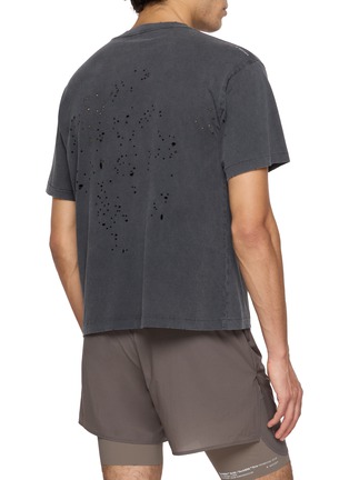 Back View - Click To Enlarge - SATISFY - MothTech™ Graphic Cotton T-Shirt