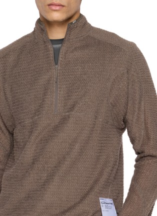 - SATISFY - FuzzFleece™ AD Half-Zip Fleece Sweater