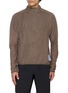SATISFY FuzzFleece™ AD Half-Zip Fleece Sweater