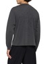 Back View - Click To Enlarge - SATISFY - Long Sleeve MothTech™ Distressed Cotton T-Shirt