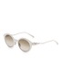 LOEWE Coil Metal Round Sunglasses