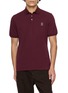 BRUNELLO CUCINELLI Embroidered Crest Cotton Piqué Polo Shirt